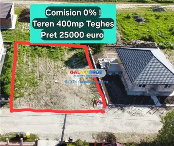 Vanzare teren intravilan Domnesti Teghes - Teghes
