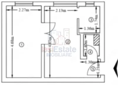 Apartament 2 camere zona Tatarasi - foto 2