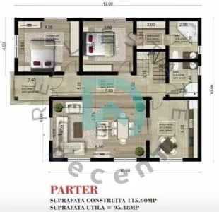 Casa 3 camere in Cristian, Brasov - Cristian
