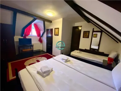 REDUCERE PRET - VAND PENSIUNE CU 7 CAMERE IN SIGHISOARA LA 800 MP DE CETATE - foto 16