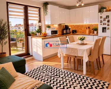 Vanzare apartament 3 camere cu terasa de 35 mp, bloc nou zona Campus Universitar Marasti, Cluj-Napoca - Cluj-Napoca