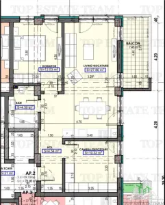 Apartament 3 camere in proiect nou - Bratianu Constanta - TVA inclus - foto 6