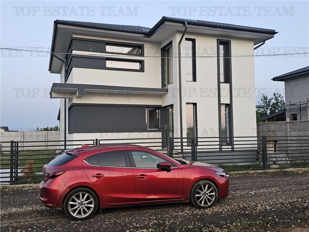 Vila lux 4 camere incalzire pardoseala cu terasa mare langa Soseaua de Centura - Dragomiresti-Deal