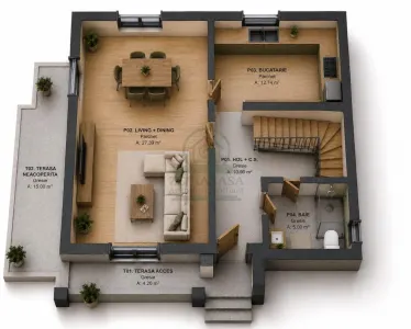 Casa 4 Camere Valea Ursului Vorovesti - foto 5