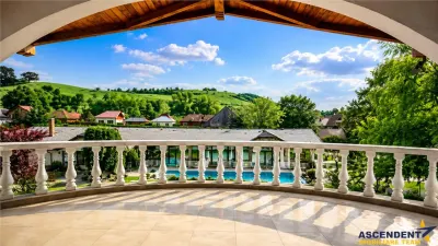 Resort turistic aristocrat, 6.200mp parc privat,teren tenis,piscina,wellness,sala evenimente..si povestea continua - foto 15