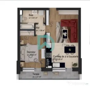 Apartament tip studio, Tractorul, Brasov - foto 10
