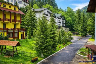 In ambientul statiunii Poiana Brasov, etaj1, 2bai, terase la 360 grade, parcare asigurata - foto 4