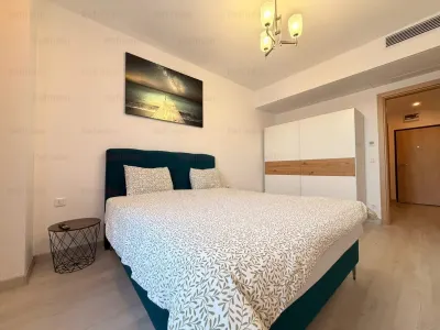 Vanzare apartament 3 camere | Rin Grand Residence | complex nou ultramodern | et 2 | mobilat si utilat nou | 2 bai | 100m de Parcul Natural Vacaresti - foto 15