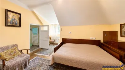 Refugiu montan cu farmec, 2 camere, garaj, boxa, rezidential/ vacanta/investitie, Busteni. - foto 12