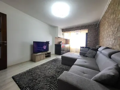 APARTAMENT 2 CAMERE CU PARCARE  / MOBILAT SI UTILAT - foto 2