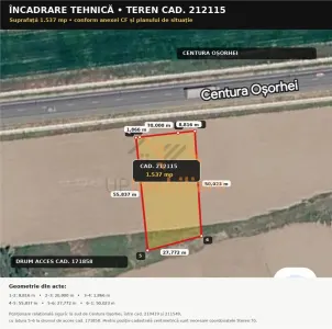 TEREN INTRAVILAN | 1537 mp | ZONA INDUSTRIALA EST | ORADEA | BIHOR - Oradea