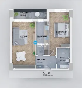 Apartament Nou 2 camere Ciric lac Venetia - foto 13