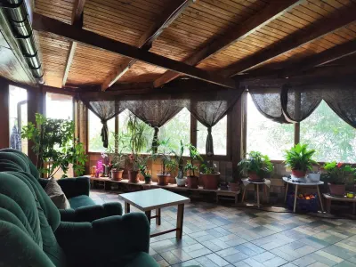 MDI Casa din busteni cu balta - foto 24