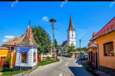 Teren intravilan 1025 mp cu acces utilitati si deschidere la drum in Sibiel - Marginimea Sibiului - foto 7