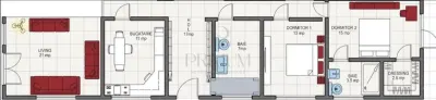 Duplex 3 camere cu teren 380 mp, complet mobilat și utilat - foto 14