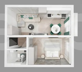 Apartament 2 camere Pitesti | Zona Stadion - foto 1