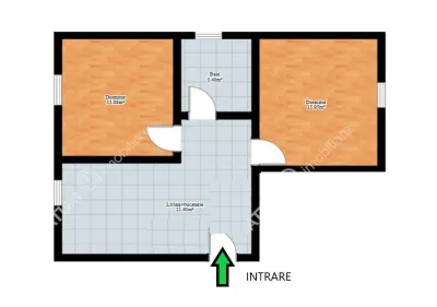 De inchiriat apartament cu 2 camere si pivnita in zona Calea Dumbravii din Sibiu - foto 7
