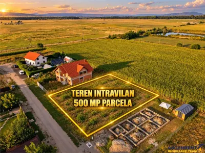 Teren intravilan, 500mp, Harman, Brasov - Brasov