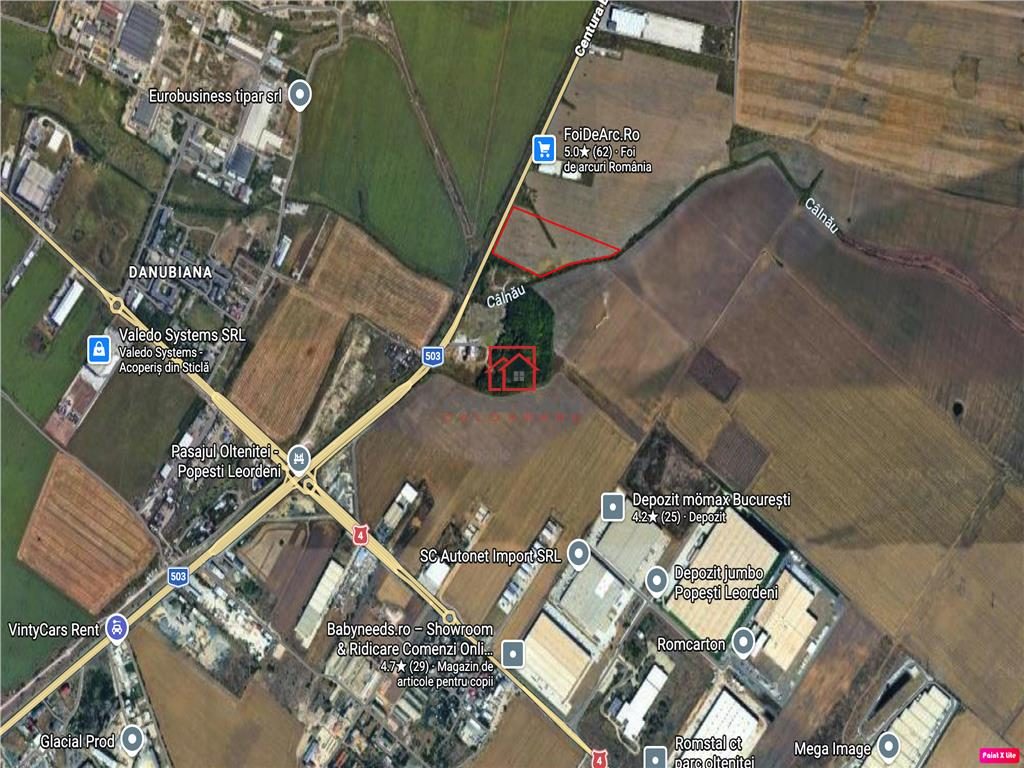 Vanzare teren industrial Popesti Leordeni - Centura, ILFOV - Popesti-Leordeni
