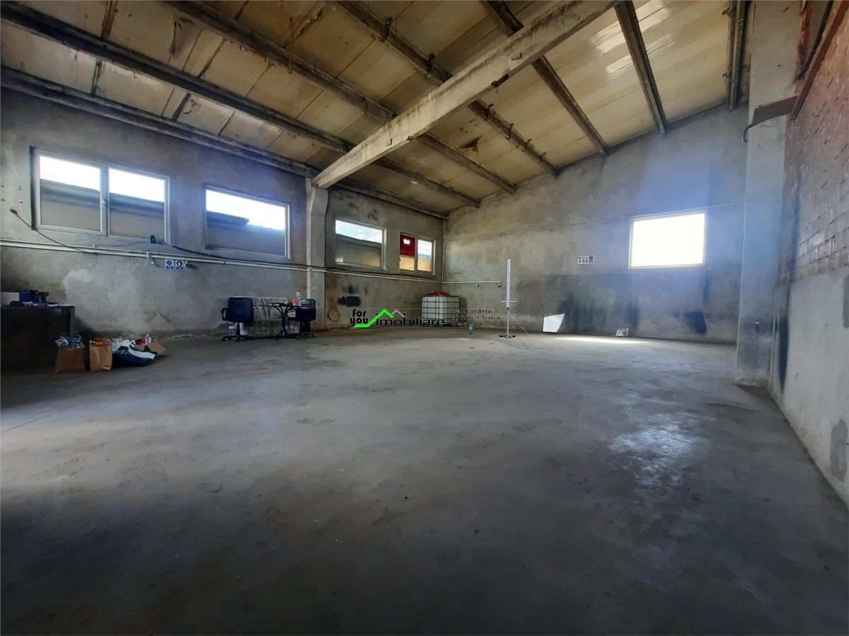 HALA DE INCHIRIAT – 120 MP – ACCES TIR | CURENT TRIFAZIC - Bacau