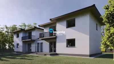 Duplex 4 cam, 250 teren Horpaz,  canalizare, CTP - foto 4