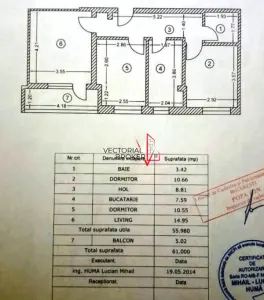 LA CHEIE - APARTAMENT 3 CAMERE DECOMANDAT / ETAJ 2 - foto 8
