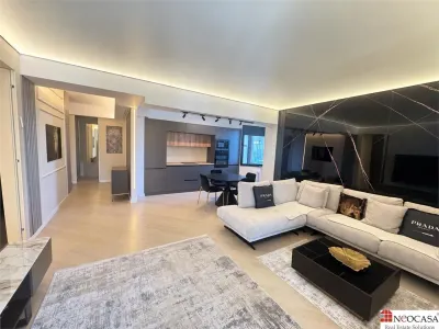 Apartament premium cu 3 camere, complet mobilat si utilat, parcare subterana, in zona Pipera - Bucuresti